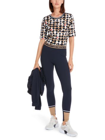T-shirt met harten print Marccain