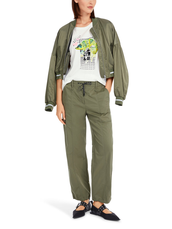 Ecru t-shirt Gym& Co Marccain Sport