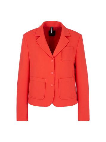 Fluo oranje vestje met opgestikte zakken Marccain