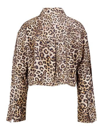 Korte bloes in dierenprint Marccain Sport