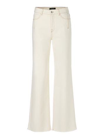 Ecru kleurige loose fit jeans Marccain