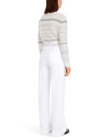 Witte jeans in bootcut fit Marccain