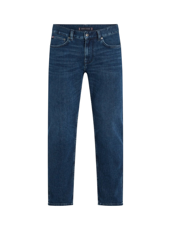Blauwe straight fit jeans Tommy Hilfiger