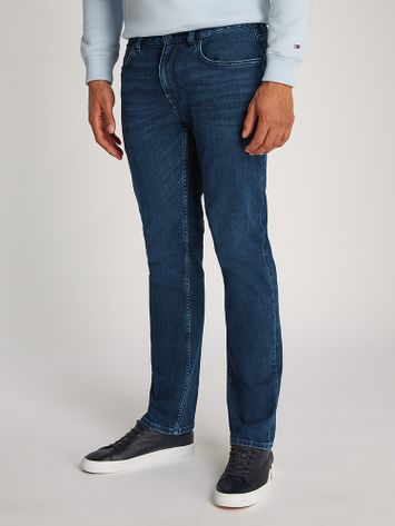 Blauwe straight fit jeans Tommy Hilfiger 
