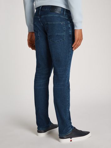 Blauwe straight fit jeans Tommy Hilfiger 