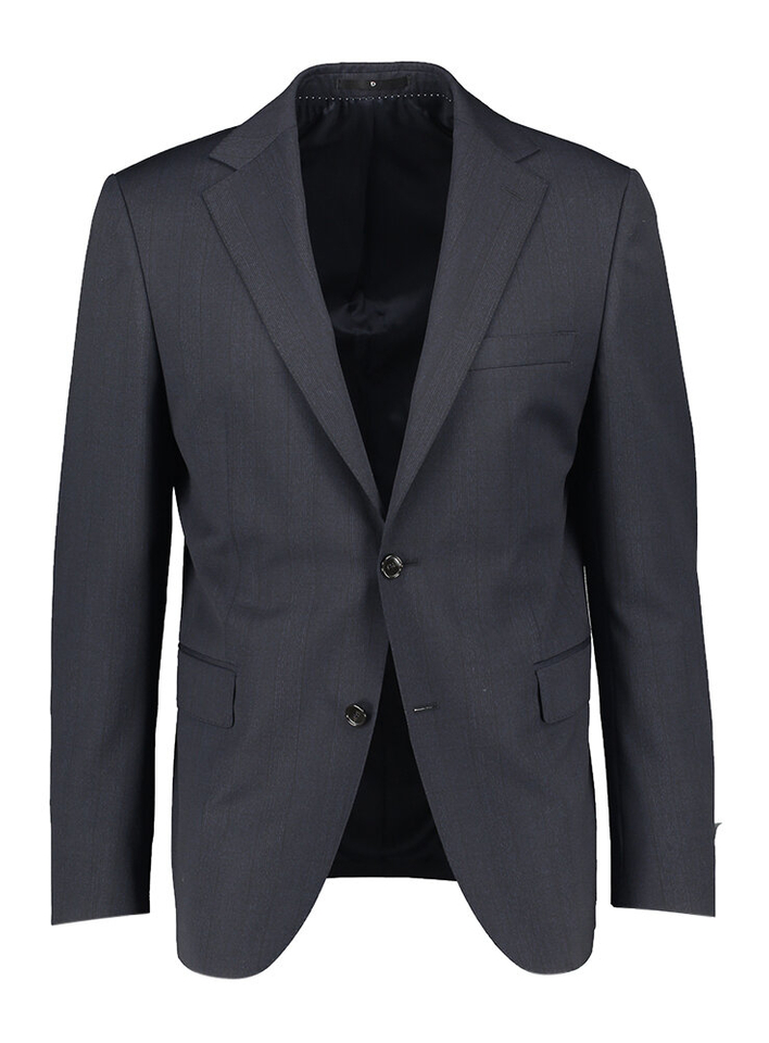 Donkerblauwe kostuum blazer Dressler