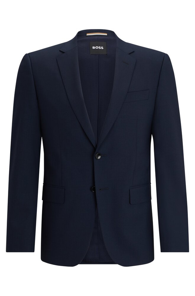 Donkerblauwe kostuumblazer slim fit Hugo Boss