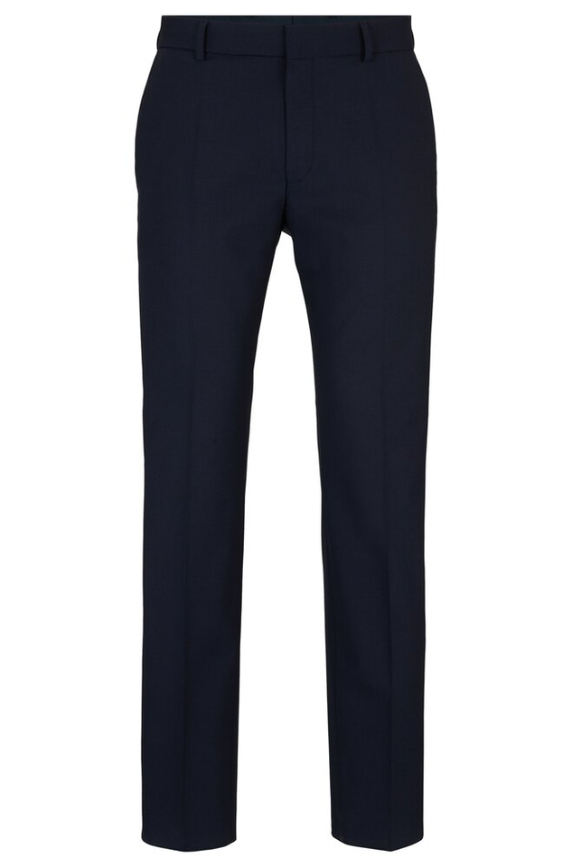 Donkeblauwe kostuumbroek Hugo Boss