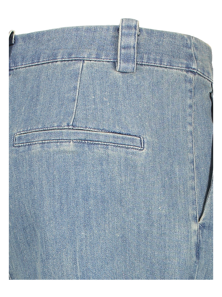 Blauwkleurig straight fit jeans Aletta Numph