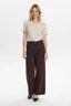 Bruine wide leg jeans Brooklyn Numph