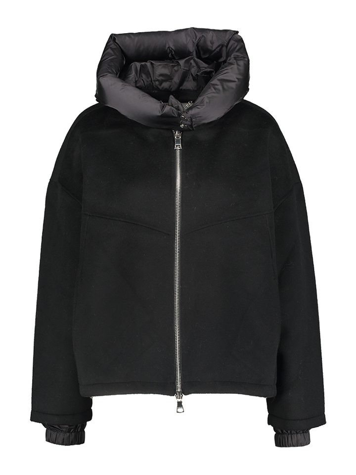 Zwarte winterjas Jerry Blonde N08