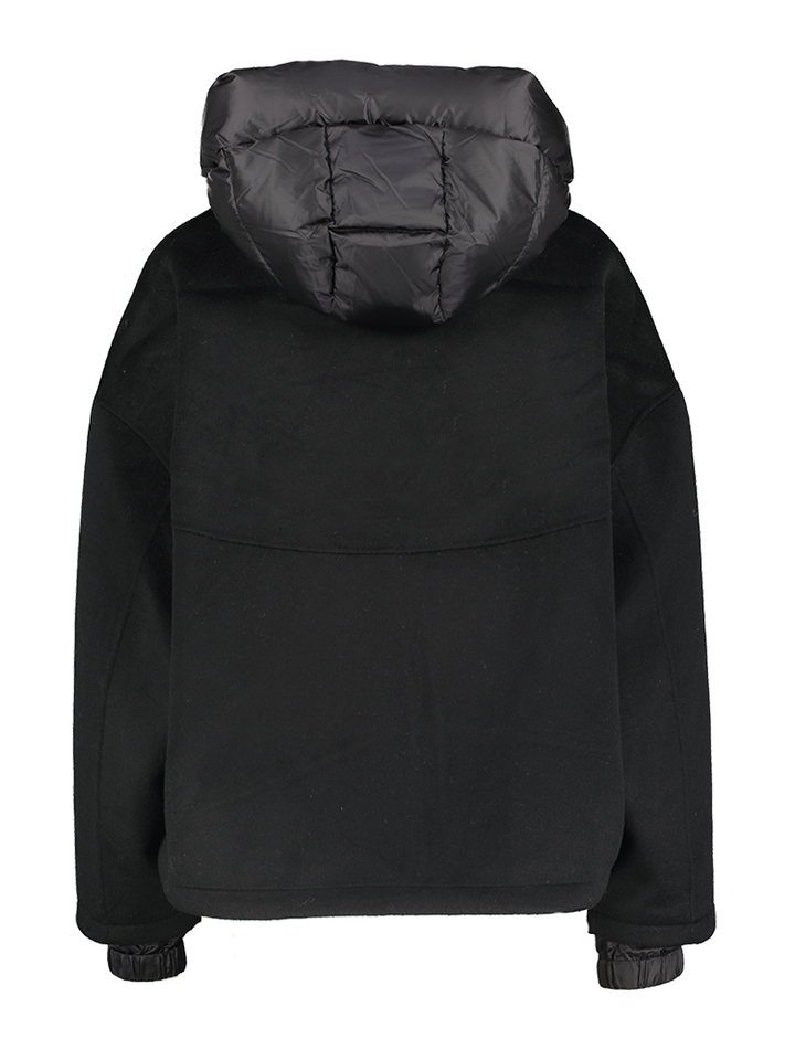 Zwarte winterjas Jerry Blonde N08