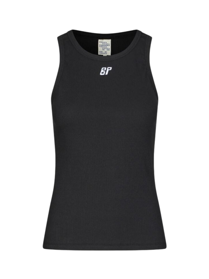 Zwarte top met logo Joly Baum Und Pferdgarten