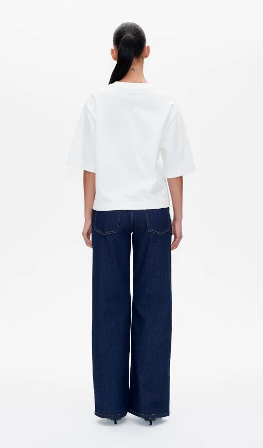 Witte t-shirt Jiana Baum Und Pferdgarten