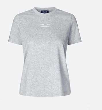 Grijze t-shirt met merknaam Jalona Baum Und Pferdgarten 