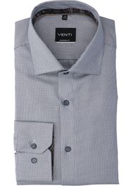 Hemden lange mouw blauw VENTI