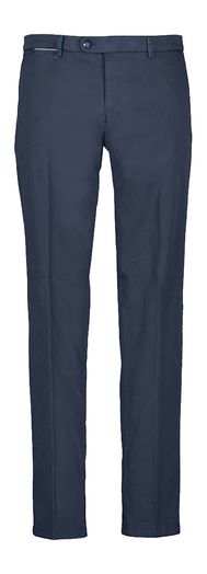 Blauwe slim fit chino Bugatti