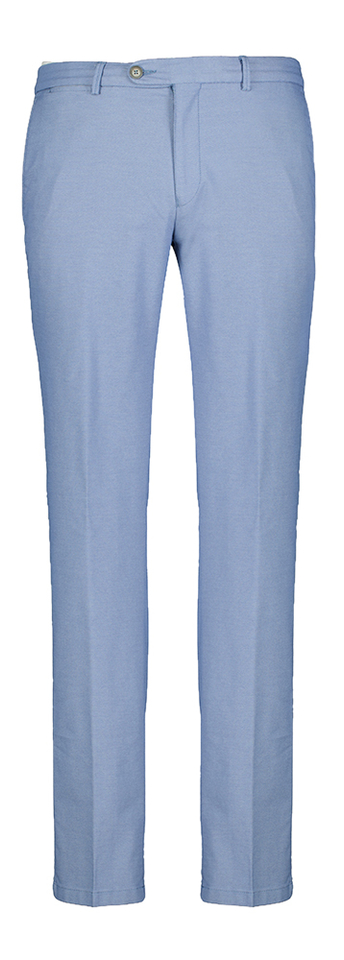 Blauwe gespikkelde geklede broek Bugatti