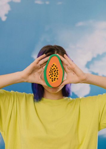 Juicy papaya Eat My Socks