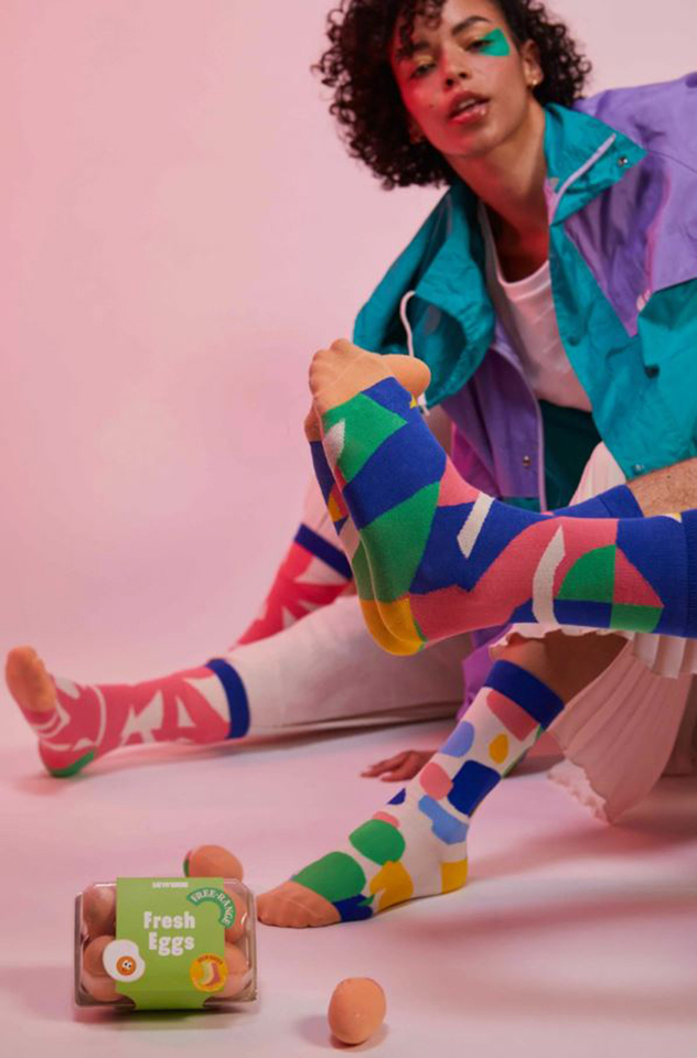 Fresh eggs 3-pack Eat My Socks