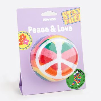 Peace&Love Eats My Socks