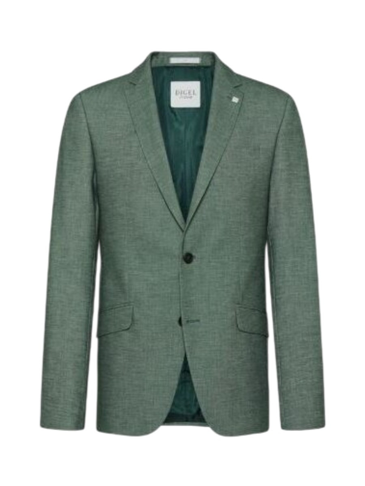 Groene kostuumvest slim fit model Allan Digel