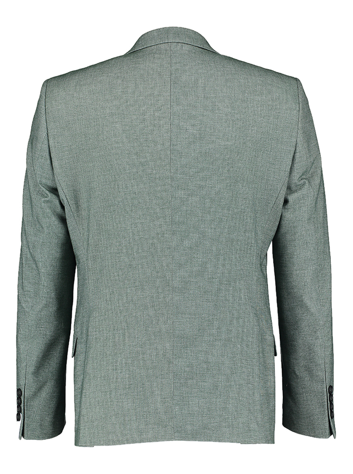 Groene kostuumvest slim fit model Allan Digel