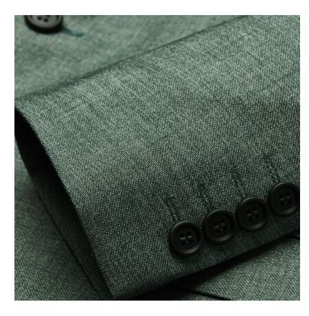 Groene kostuumvest slim fit model Allan Digel