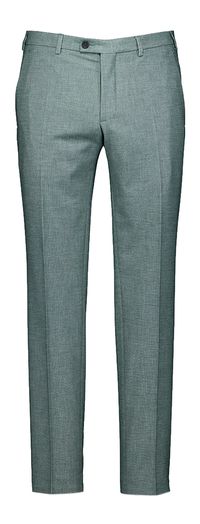 Groene slim fit kostuumbroek Digel