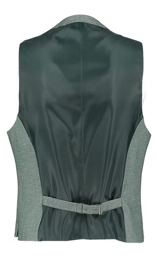 Groene mouwlose gilet Laurent Digel
