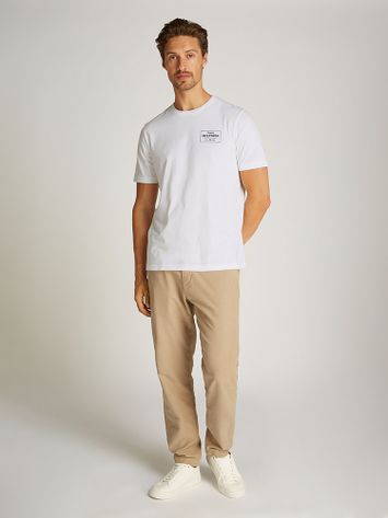 Witte katoenen t-shirt Tommy Hilfiger 