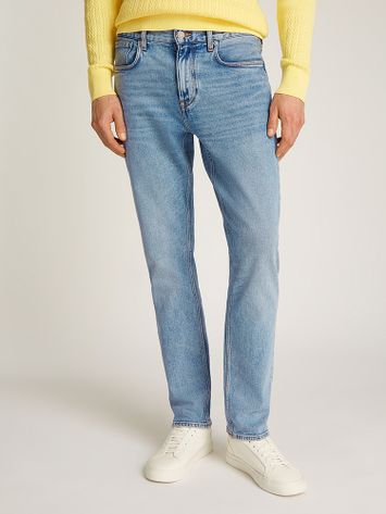 Blauwe jeans in straight fit Tommy Hilfiger