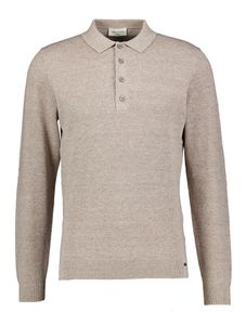 Gentiluomo Bruine katoenen polo