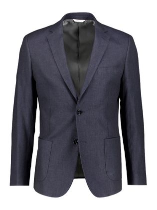 Gentiluomo Donkerblauwe slim fit blazer