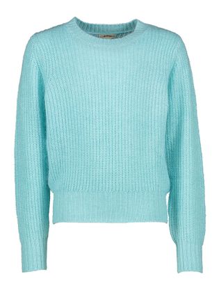 Bellerose Blauwe pull met ronde hals