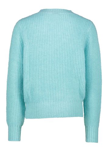Blauwe pull met ronde hals Bellerose