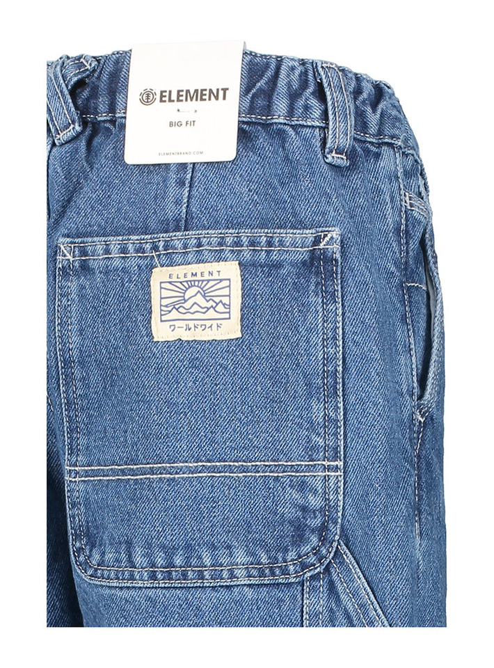 Blauwe cargo jeans Element