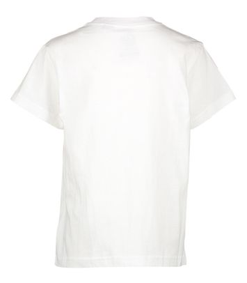 Witte t-shirt met korte mouwen Element