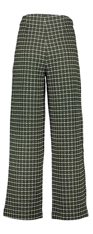 Groene broek in ruit motief Ichi