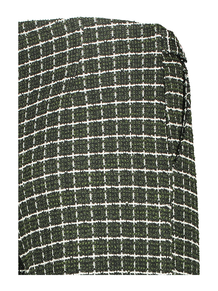 Groene broek in ruit motief Ichi