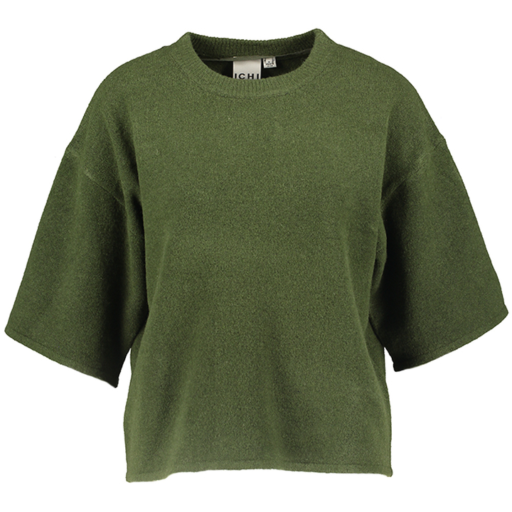 Groene pull met korte mouwen Dasila Ichi 