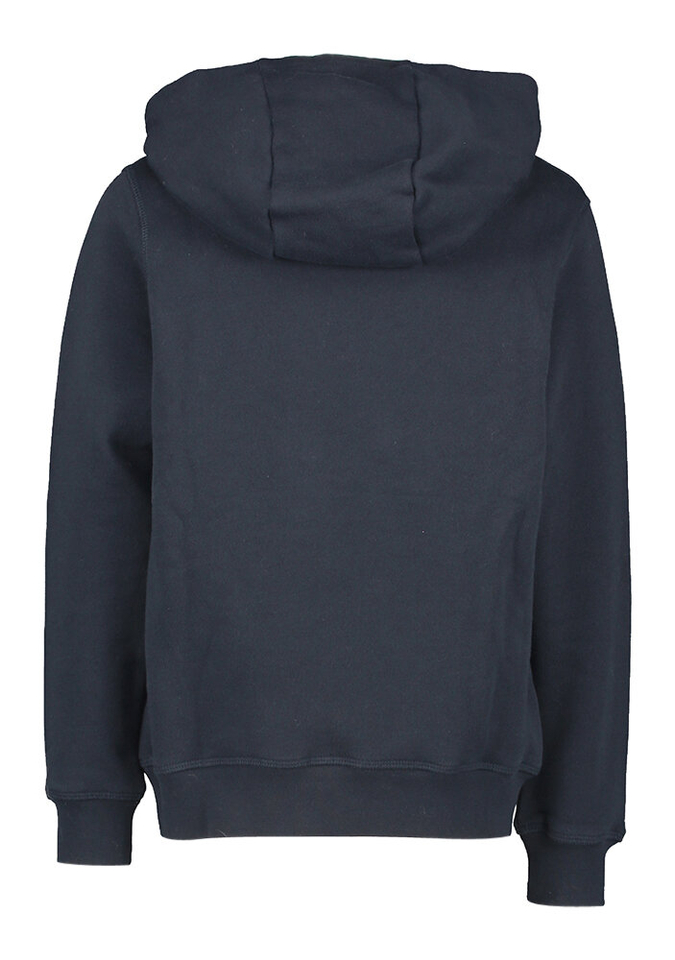 Blauwe sweater met kap Hackett