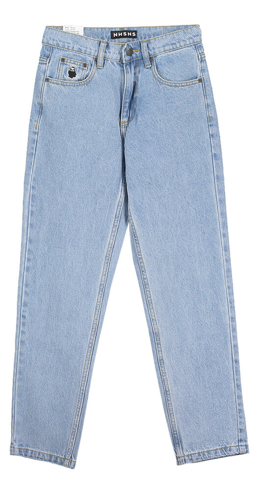Licht blauwe loose fit jeans Nessie NNSN