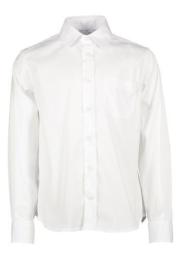 Wit katoenen hemd (regular fit) met lange mouwen Aiden Blue Bay
