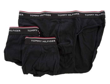 3pack zwarte Slips Tommy Hilfiger