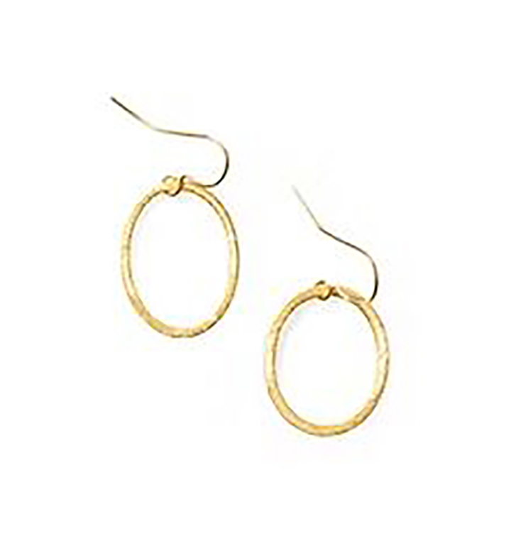 Gouden oorbellen Kaia Laurence Delvallez