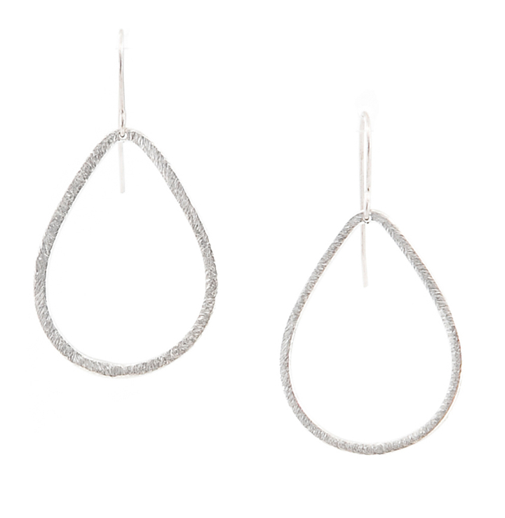 Zilver oorbellen Lux Laurence Delvallez