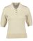 Gouden polo met glitter en korte mouwen Lui Jo