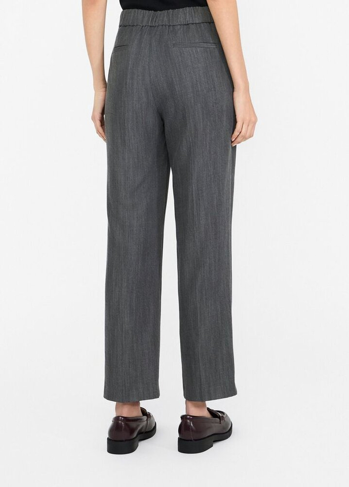 Grijze losvallende straight broek Liu Jo