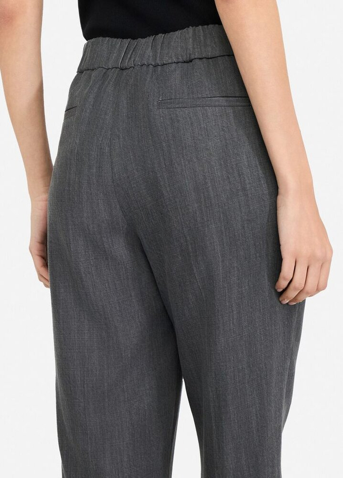 Grijze losvallende straight broek Liu Jo